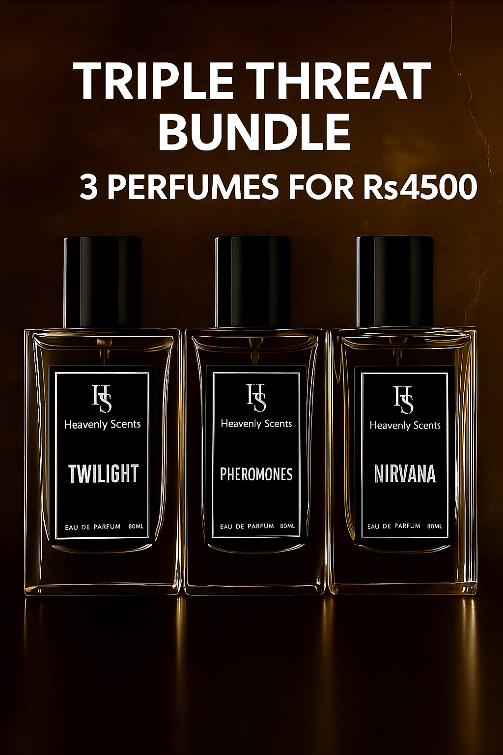 Triple Threat Bundle - Buy 3 Top Perfumes